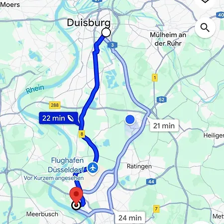 Apartament - Forest Retreat Deluxe - 2 Bedroom - 75 Qm - Fully Renovated 2025 With Tv & Netflix - King Size Beds - Full Kitchen - Free Parking - Close To Airport & Train - Duisburg